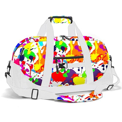 Kids Overnighter Duffel Bag Carry-On Size Sport Bag（11wcai) - color: 11-wcai