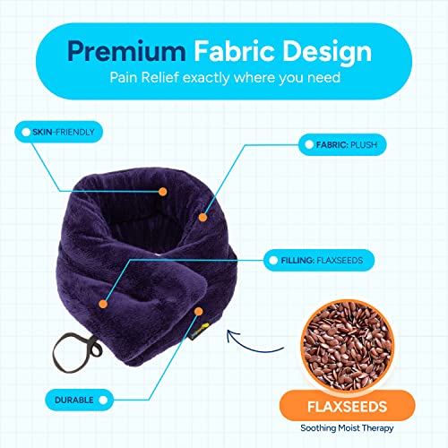 SunnyBay Heating Pad, Neck and Shoulder Wrap, 26x5 inch, Purple - size: Regular - Purple