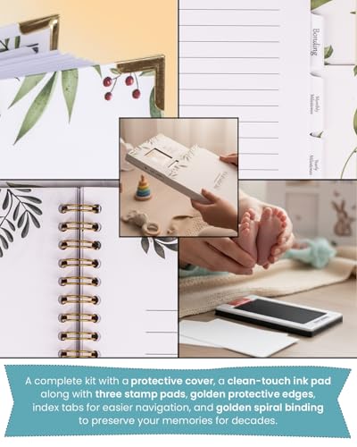 Baby Memory Book Keepsake - Gender Neutral Baby Journal