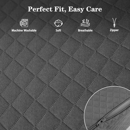 Hapiclody Leg Elevation Pillow for After Surgery – Knee Surgery Recovery Leg Support Pillow with Handle, Designed for Knee Replacement Recovery, Single Leg Elevating Wedge