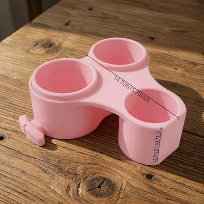 Spectra S2 Pump Caddy, Dual Bottle & Hose Holder Attachment, Pink - color: Pink