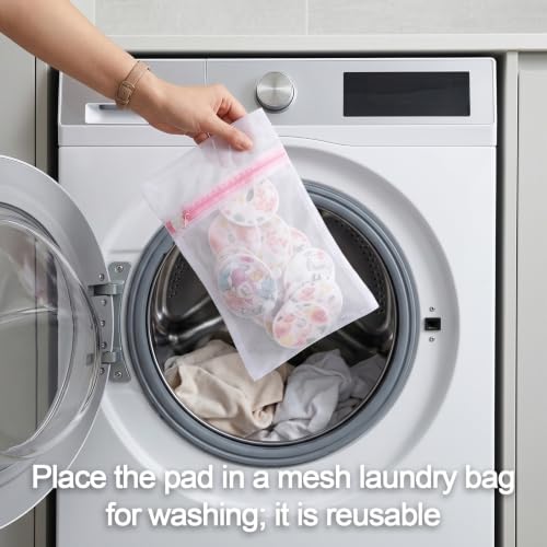 24 Pcs G Tube Button Covers and Laundry Bag Reusable Feeding Tube Pads