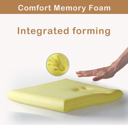 Augld Square Memory Foam Chair Cushion 16x16 in Navy - color: Navy, size: 16x16 In