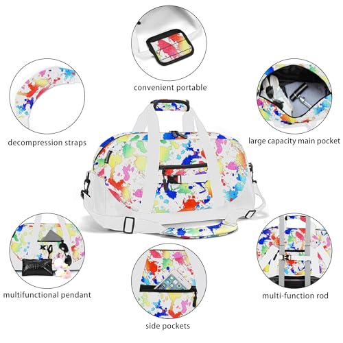 Kids Overnighter Duffel Bag Carry-On Size Sport Bag (cbse) - color: cbse
