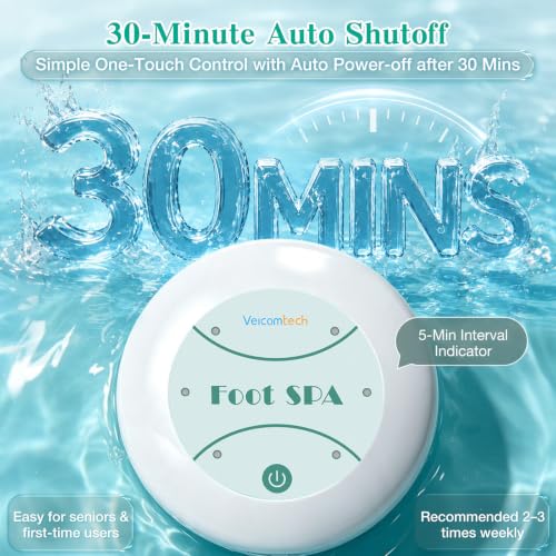 Ionic Foot Bath Detox Machine with 2 Ionic Arrays & Epsom Salt