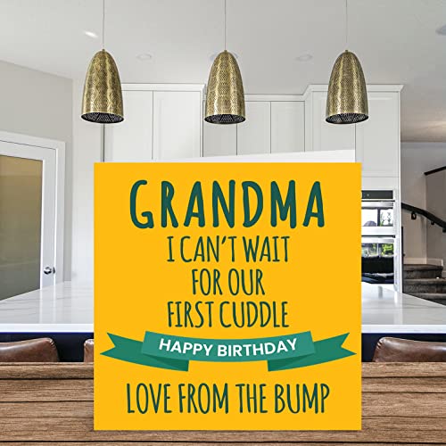 Stuff4 Fun Birthday Cards for Grandma, First Cuddle - color: Grandma Birthday