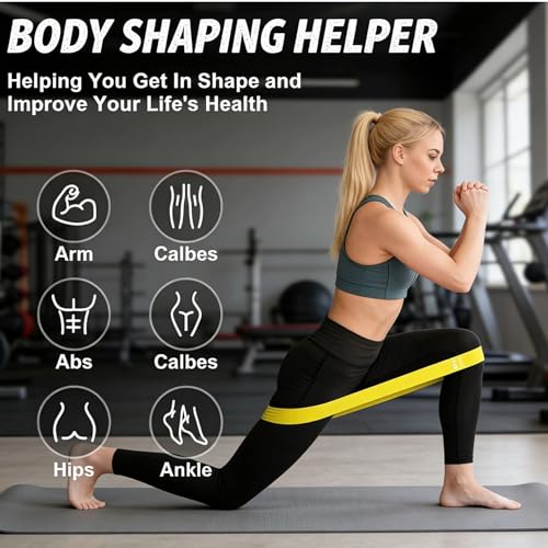 Resistance Bands Set, 5 Levels for Women and Men