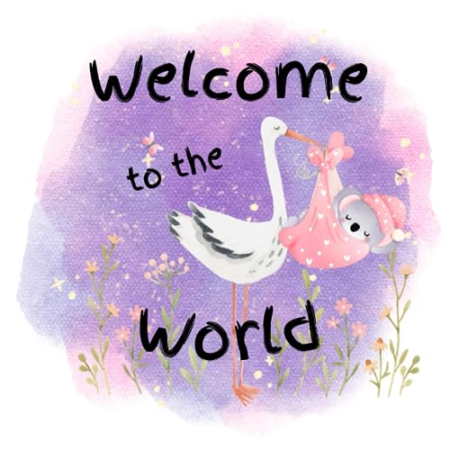 Welcome to the World - A Keepsake Book for a Newborn Girl
