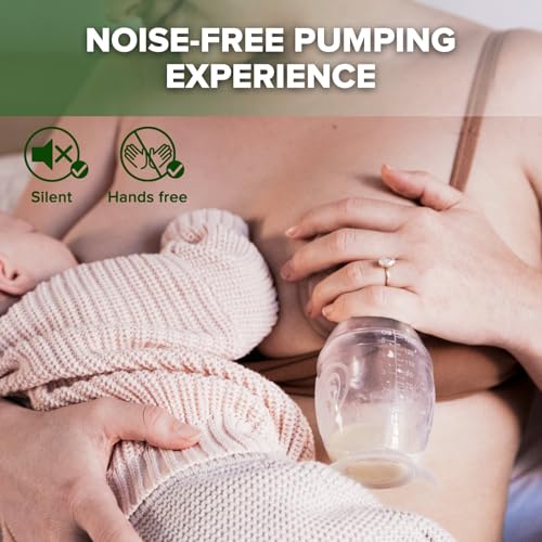 Haakaa Manual Silicone Breast Pump with Base 4oz/100ml+Lid (Blush), Gen.2 - color: Blush, size: 4 Ounce