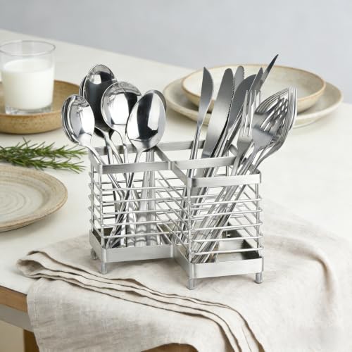 Utensil Holder, Stainless Steel Utensil Drying Rack for Kitchen Counter - color: Triangle