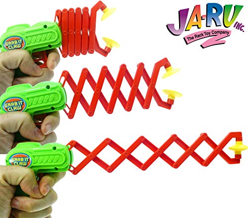 JA-RU Robot Arm Claw Grabber Gun (1 Toy Assorted) 12 Inch Long 5614-1p - size: 1 Unit