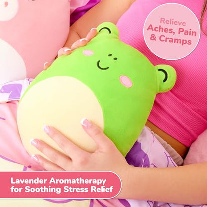 Squishmallows Wendy the Frog Heating Pad by Relatable - style: Wendy
