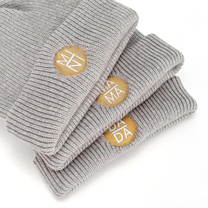 Cute Beanies Warm Soft Winter Hat Christmas Beanie Unisex - color: Momset