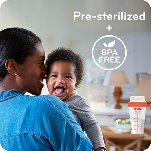 NUK Simply Natural Seal n' Go Breast Milk Bags