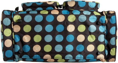 Rockland 19" Polyester Duffel Bag, Multi Blue Dot - color: Multi Blue, size: 19"
