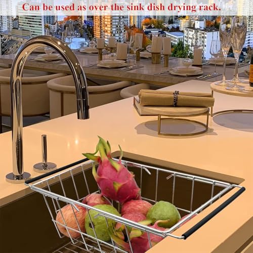 Orgneas Expandable (16.5" ~ 20") Chest Freezer Basket Stainless Steel - color: 1pack