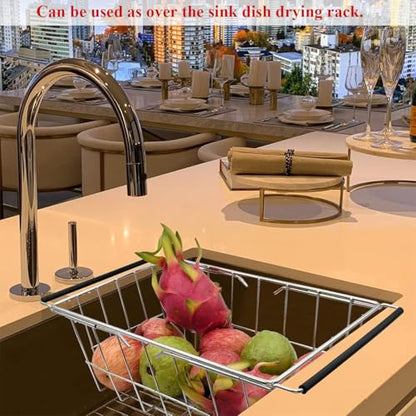 Orgneas Expandable (16.5" ~ 20") Chest Freezer Basket Stainless Steel - color: 1pack