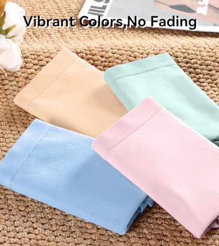OLIKEME Womens Cotton Underwear High Waisted Postpartum C Section Panties Soft Stretch Breathable Full Coverage Briefs 6 Pack - color: Multicolor,6pack, size: Medium