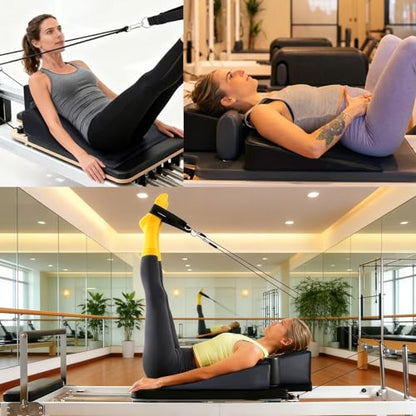 TOBWOLF Pilates Wedge Cushion, Non-Slip Workout Wedge for Reformer