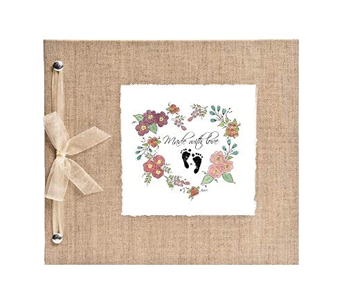 Pregnancy Journal, Diary and Planner for Expecting Mothers. Heart Wreath. Beautiful and Unique Gift for Moms