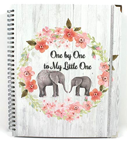 Pregnancy Planner, Health Organization and Memory Building, Week by Week and Monthly Pregnancy Journal, 2021, 8.5'' x 11'' Letter Size, Pink and White