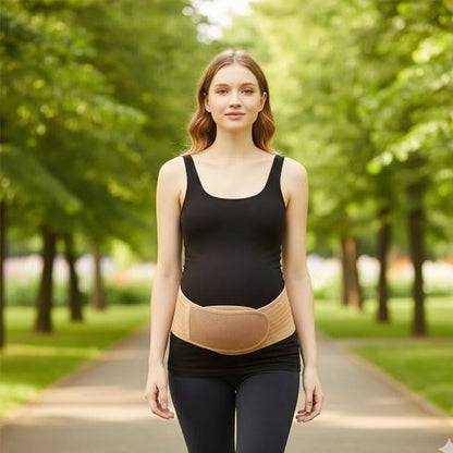 Hygeia Maternity Support Belt for Pregnancy - Pack of 2 (Regular & XL Size)