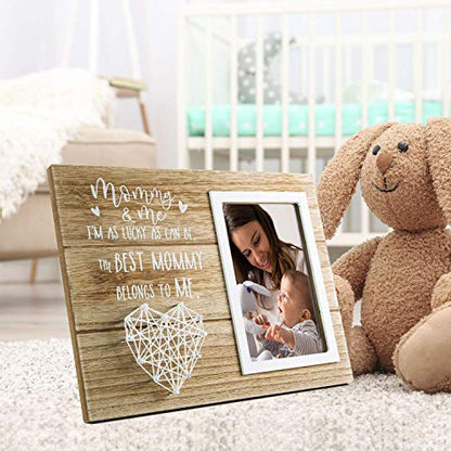 VILIGHT Mommy and Me Picture Frame - Gifts for First Time Mom Baby 4x6 In