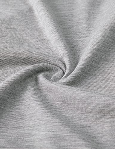 CRZ YOGA Pima Cotton Boat Neck Top - color: Heathered Grey, size: Medium