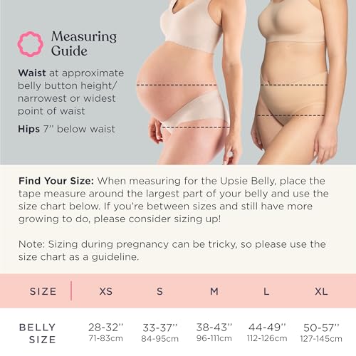 Belly Bandit Upsie Belly Pregnancy Support Band - color: Black, size: Small
