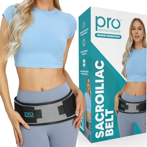 Sacroiliac Hip Belt, SI Joint Belt for Women & Men Lower Back Support Brace