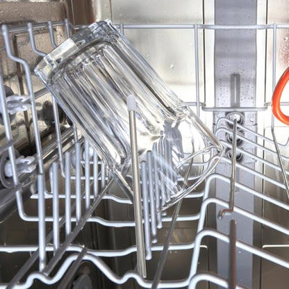 BESTOYARD Stainless Steel Bottle Drying Rack 6- Bottle Drying Rack for Kitchen Counter Draining Organizer for Cups Soda Bottles Space-Saving Storage