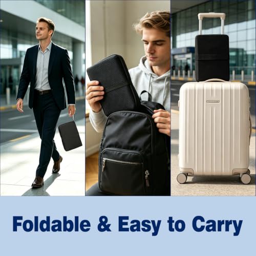 Honeycomb Gel Foldable Portable Seat Cushion for Airplane Travel Stadium
