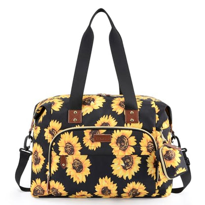 Tuwubi Diaper Bag Tote,Baby Diaper Bag with Pacifier Case - color: Sunflower, size: Large