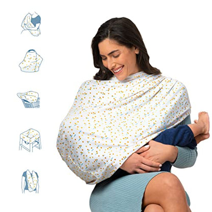 Munchkin® Milkmakers® 5-in-1 Nursing Cover, Quiet Skies - style: Quiet Skies