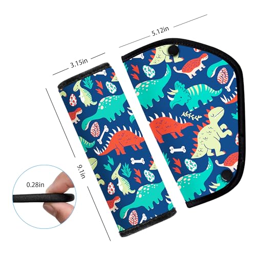 Shoulder & Belly Protective Padding - Soft Breathable Hypoallergenic Cushion Cover, Dinosaur - color: Dinosaur