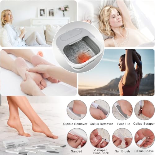 Collapsible Foot Spa Bath with Heat and Remote Control