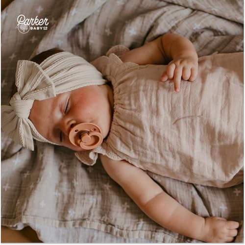Parker Baby Co. Soft Muslin Baby Swaddle Blankets, 3 Pack - Classic Set - color: Classics