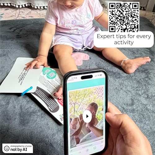 Happy Start Award-Winning Activity Cards, Baby Milestone Cards, 0-12 Months
