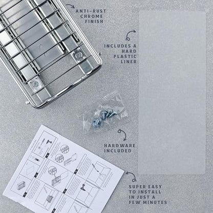 Pull Out Spice Rack for Cabinet, Spice Organizer 4-1/2"W x10-1/2"D x2-3/4”H - size: 4.5 Inch - Single