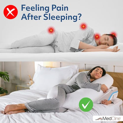 MedCline Shoulder Relief System, Side Sleeper, Small/Medium 5'9" and Under - size: Small/Medium