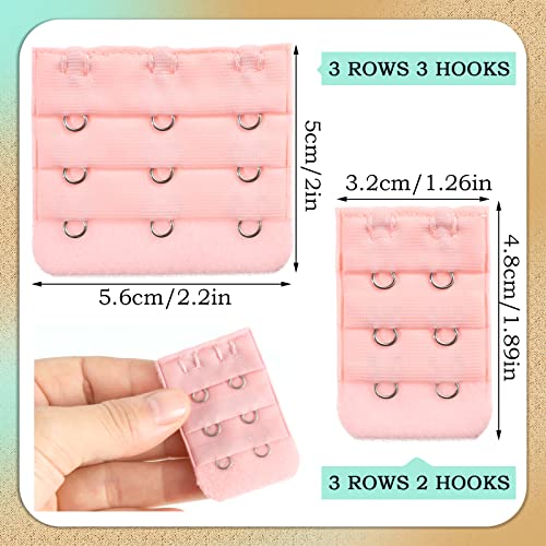 Eboot 36 Pcs Women's Bra Extenders 2 Hook / 3 Hook