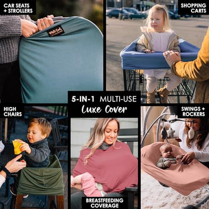 Milk Snob Original 5-in-1 Luxe Cover (Jade) - color: Jade