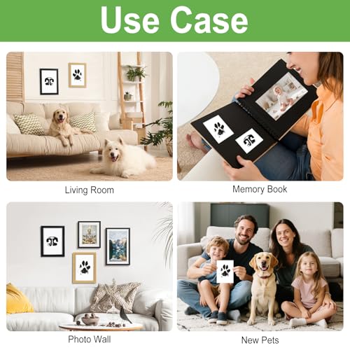 echosari 4 Pack Inkless Baby Hand & Footprint Kit 5x3.2in | - size: 4 Pack-Medium