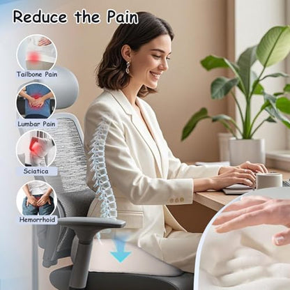 Plus Size Tailbone Pain Relief Cushion, XL Donut Pillow for Tailbone Pain - size: X-Large