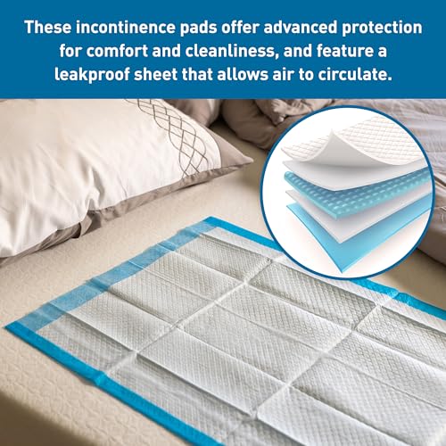 BodyMed Disposable Underpads, High Absorbency, 30 x 36 in, 100 ct - size: 30" x 36", 100 Pads