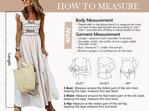 Women's Sleeveless Strap Retro Plaid A-Line Smocked Maxi Long Dress with Ruffled Hem - color: Sky Blue, size: Large
