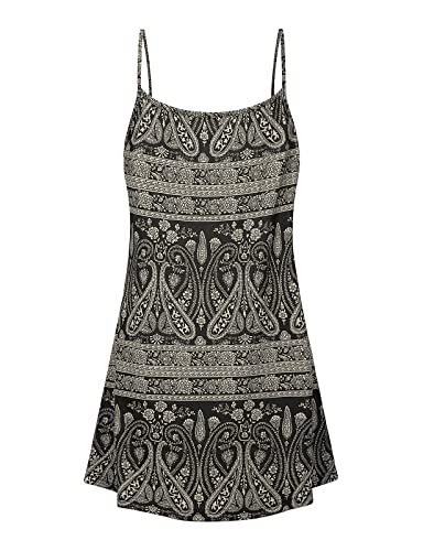 Viracy Women's Summer Button V Neck Pleated Spaghetti Strap Camisole Tank Tops (M-3XL) - color: B-paisley1, size: Large