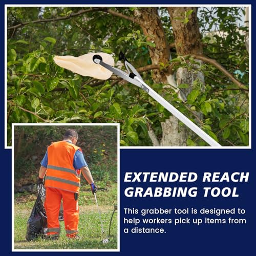Sabary 5 Pack Suction Cup Grabber Reacher Tool Trash Picker,Blue,43inch - color: Blue, size: 43 Inch