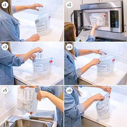 Ameda CleanEase Microwave Sterilizer Bags for Breast Pump Parts | Reusable