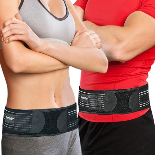 Sacroiliac SI Belt Hip Brace, Adjustable Sciatica Support (Medium)